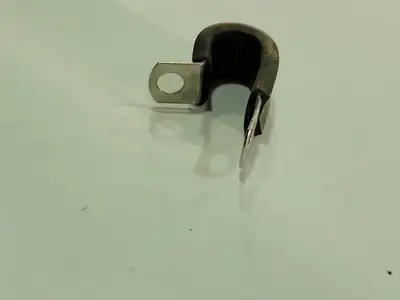 1/2" Rubber Insulated Steel Clamp
