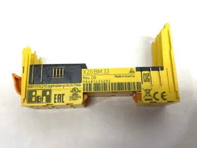 USED B&R REV. D0 I/O BASE BUS MODULE
