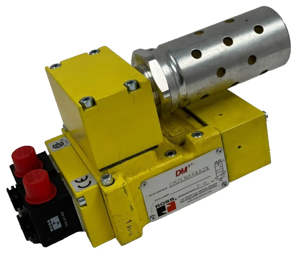 NEW ROSS DM2CNA4XA2X SOLENOID RESET ASSEMBLY 2-8bar DM2