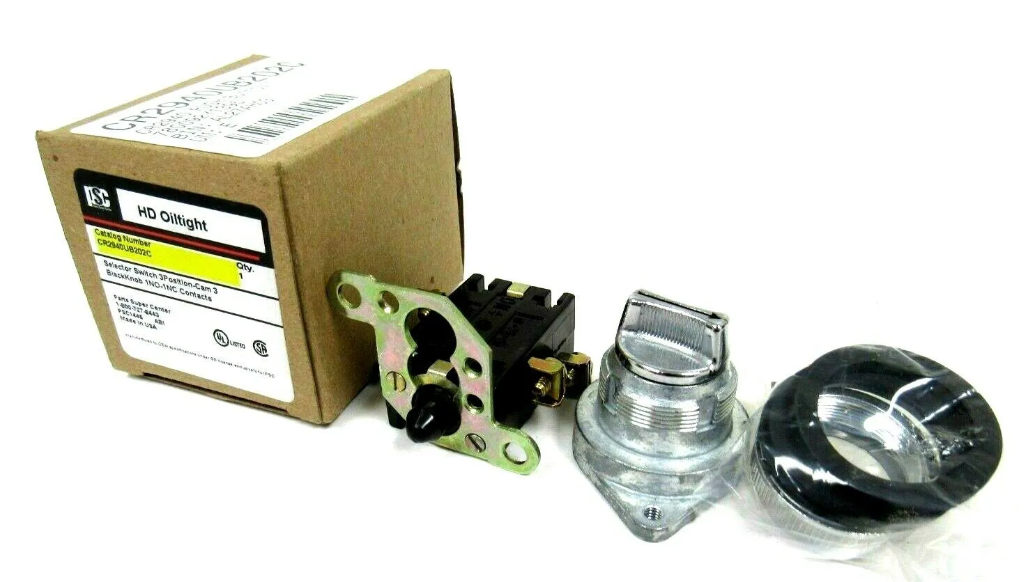 NEW PSC CR2940UB202C SELECTOR SWITCH 3 POSITION