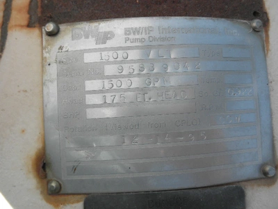 USED BYRON JACKSON 1500 VLT