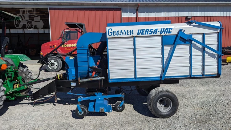 Used GOOSSEN VERSA VAC Blowers | Rosseel's Equipment Inc #720554