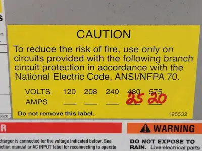 Used AMETEK 900EC3-24DP Battery Chargers British Columbia CA | Lenmark #238397