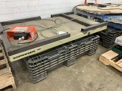 LOT OF (35) MISC. 2,000 LB. 2' x 4' SCISSOR-LIFT TABLES