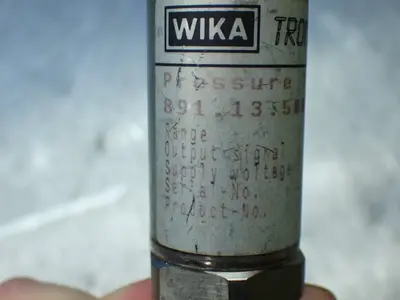 USED WIKA 891.13.500