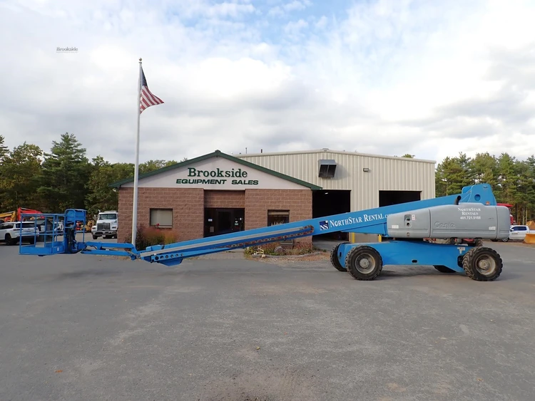 Used 2004 GENIE S105 Telescopic Boom Lifts Massachusetts US | Brookside Equipment Sales #1422142