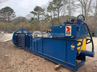 USED AMERICAN BALER DC6343E-830M MANUAL TIE HORIZONTAL