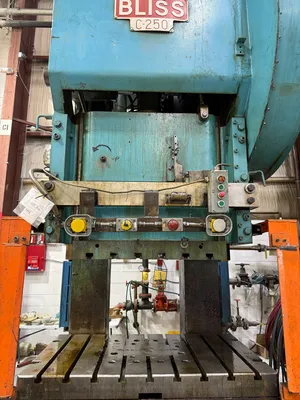 BLISS C-250 Gap Frame (OBS) Presses | Rygate LLC (3)