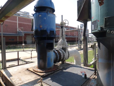 Louis-Allis 600 HP, 1200 RPM Vertical MOTOR