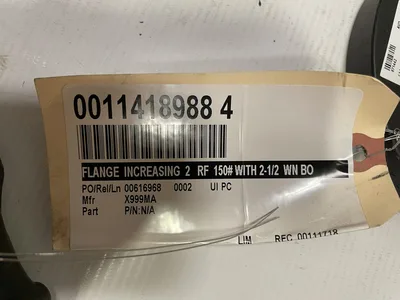 871442 2” x 2.5” Weldable Steel Reducing Pipe Flange Fitting 4-lug