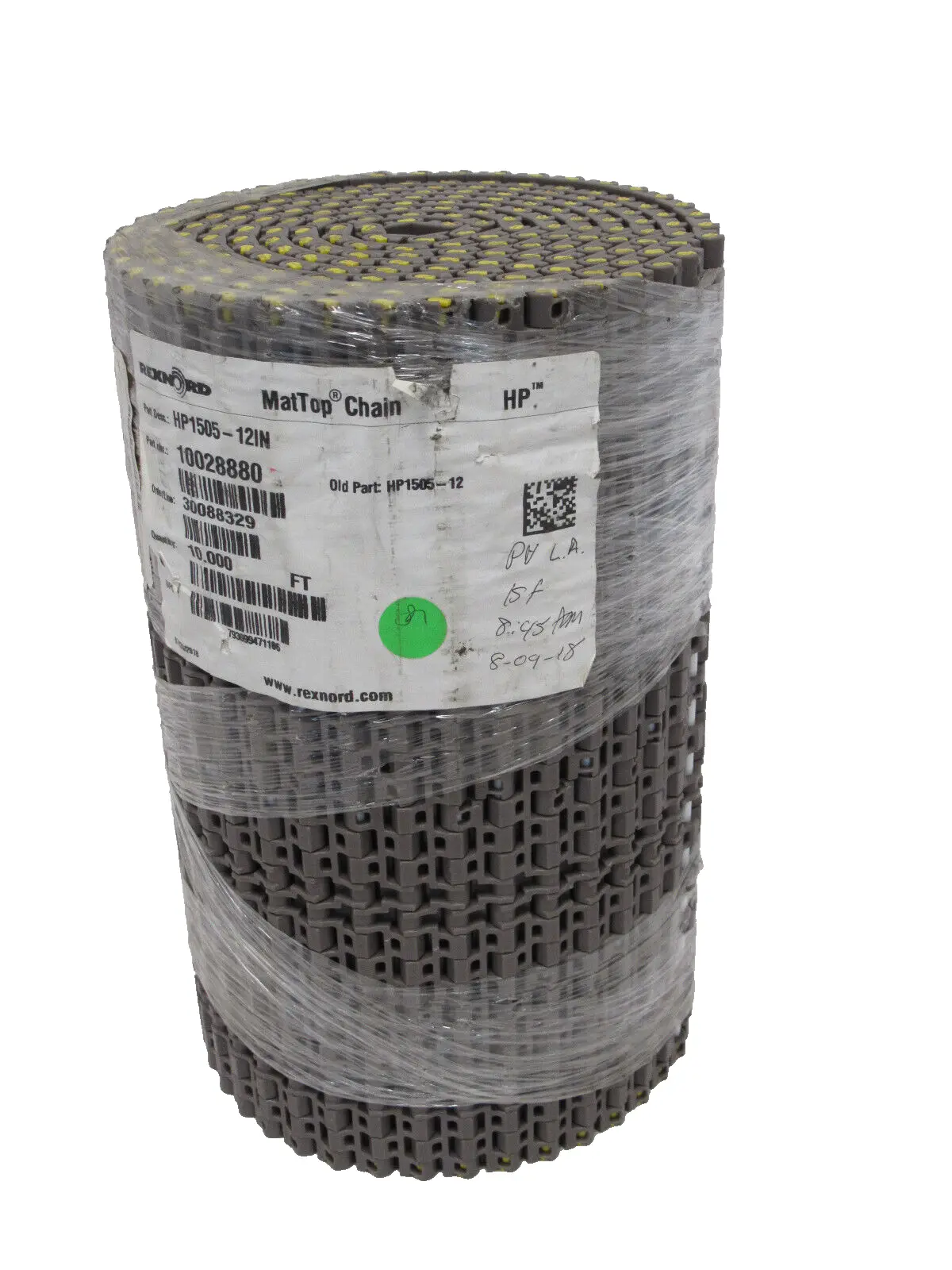 NEW REXNORD HP8505-12IN MATTOP CHAIN 10028880 10FT x 12IN
