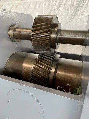 120" X 10" PM SLITTER HEADS. STOCK # 0787824