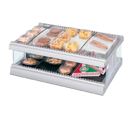Hatco GR3SDH-39 39 9/50" Self Service Countertop Heated Display Shelf - (2) Shelves, 120v