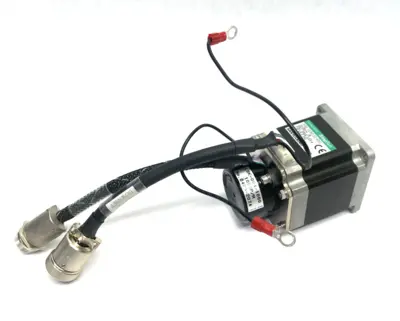 Used Sanyo Denki Step-Syn Stepping Motor 1.8º Step IP40 2A 12-200V D.C. Motors Michigan US | Maverick Industrial Sales #1395555