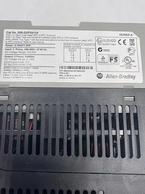 USED ALLEN-BRADLEY ALLEN-BRADLEY 25B-D2P3N114 SER A