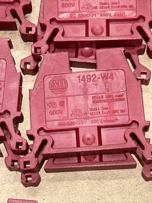 (50) Allen-Bradley 1492-W4-Terminal Blocks NNB Fast Shipping! + Warranty