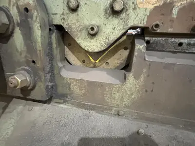 50 TON PIRANHA MODEL #P50 HYDRAULIC IRONWORKER: STOCK #23214