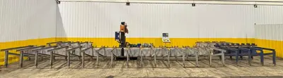 2" X 60' PEDDINGHAUS MODEL #1000/1B OCEAN AVENGER CNC STRUCTURAL BEAM DRILL LINE 2008: YOBRO #23978