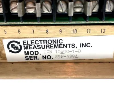 TCR10S90-1-D, TCR 10S90-1-D | Electronic Measurements Inc. TCR10S90-1-D TCR Power Supply - Used