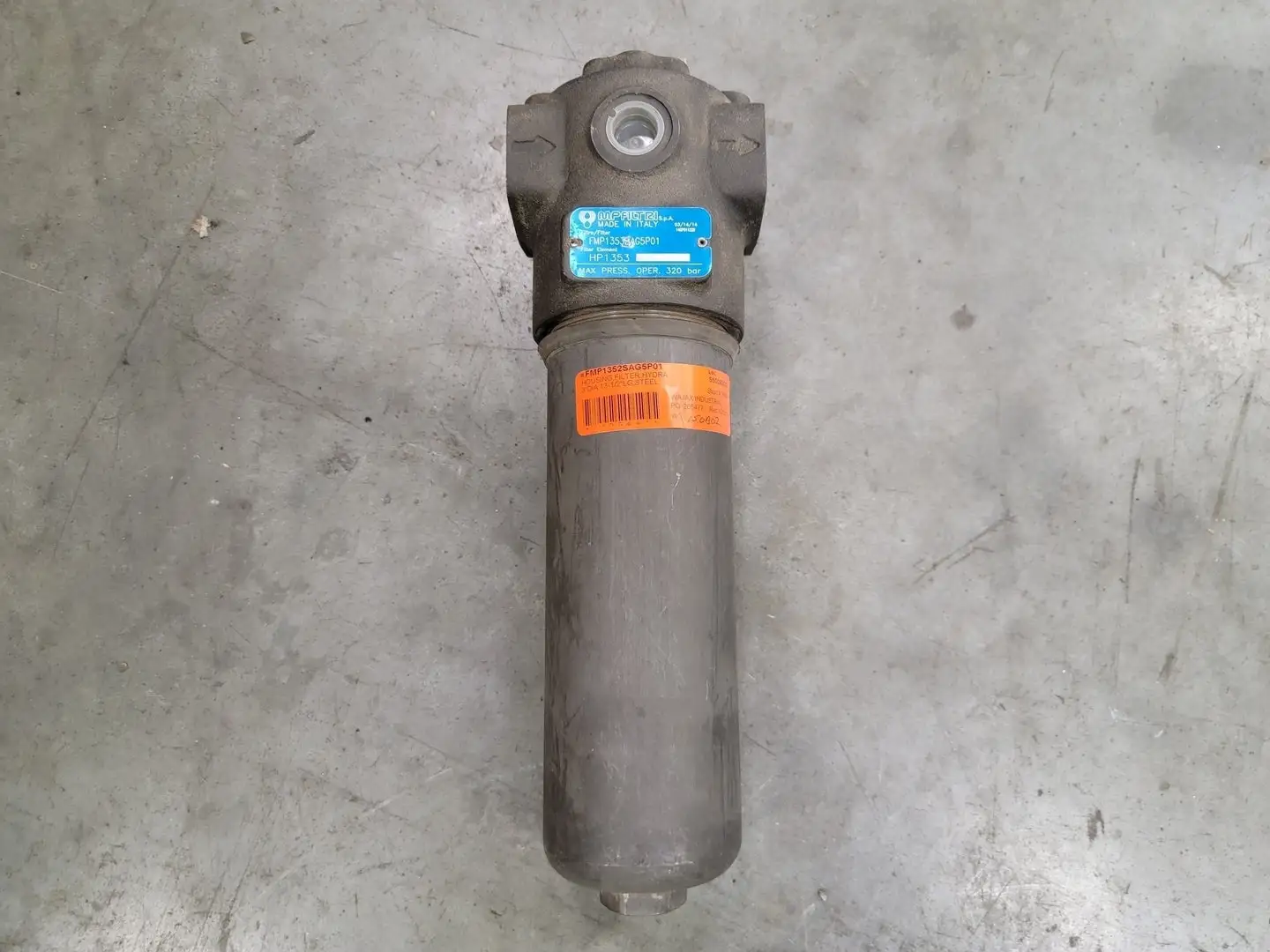 Used MP FILTRI FMP1352SAG5P01 Oil Filter British Columbia CA | Lenmark #282617