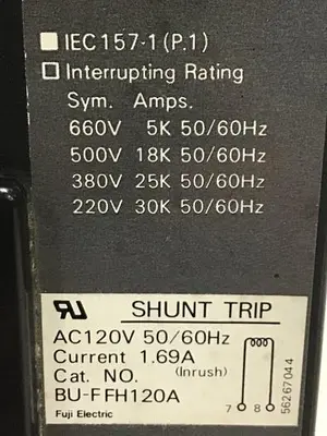 USED FUJI ELECTRIC BU-ESB3070