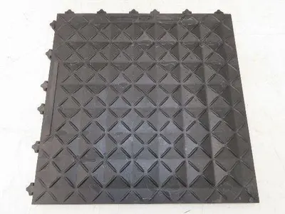 Ergonomic Anti Fatigue Modular Interlocking Floor Tile 18"x18" Lot of 6pcs