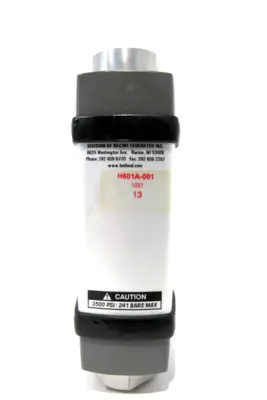 NEW HEDLAND H601A-001 FLOWMETER H601A001