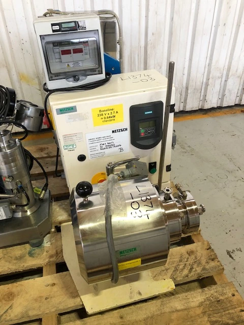 Used NETZSCH MiniFer Sand - Media Mills GB | Perry Equipment #120965