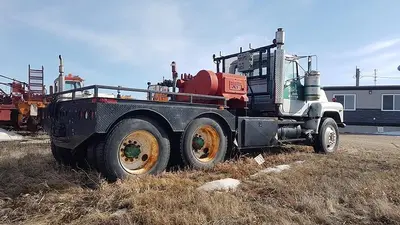 USED 1982 MACK RS686L ST TANDEM AXLE OILFIELD PUMP / KILL TRUCK