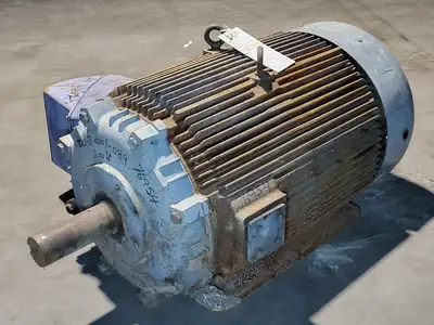 200 hp, 575 volts, 890 rpm, N319C3 Electric Motor
