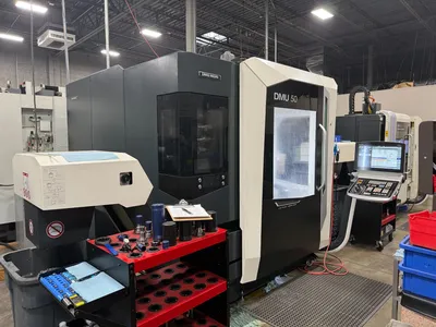 2020 DMG MORI DMU 50 5-AXIS Vertical Machining Centers | Machinery Resources International (1)