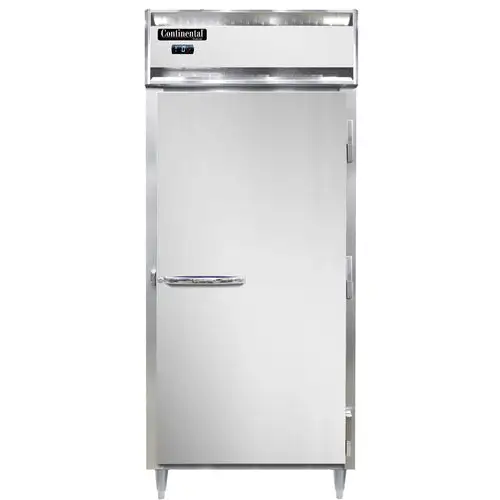 Continental D1FXNSS 36 1/4" Designer Line One Section Reach In Freezer, (1) Right Hinge Solid Door, 115v
