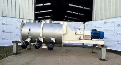 1,300L S/S Lodige Plough Shear Mixer Type FKM-2000-DSZ 55kw