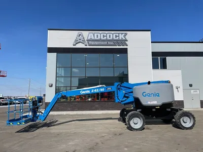 New | in-Stock 2026 GENIE Z-62/40 ARTICULATING BOOM LIFT Articulating Boom Lifts Alberta CA | Adcock Equipment #1418100