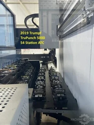 USED 2016 TRUMPF TRUPUNCH 5000 LARGE FORMAT