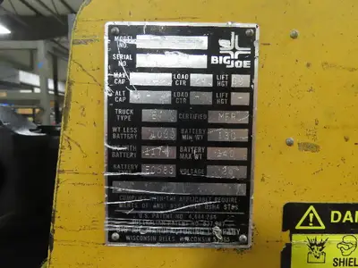 Used BIG JOE _UNKNOWN_ Pallet Lifters Indiana US | Arrow Industrial #617341