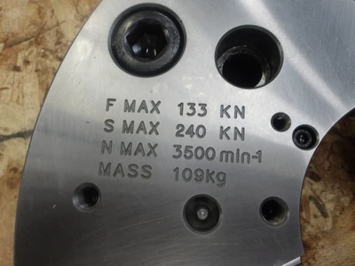 Samchully 15" 3 Jaw Quick-Jaw-Change Power Chuck QJC-215 (STK)