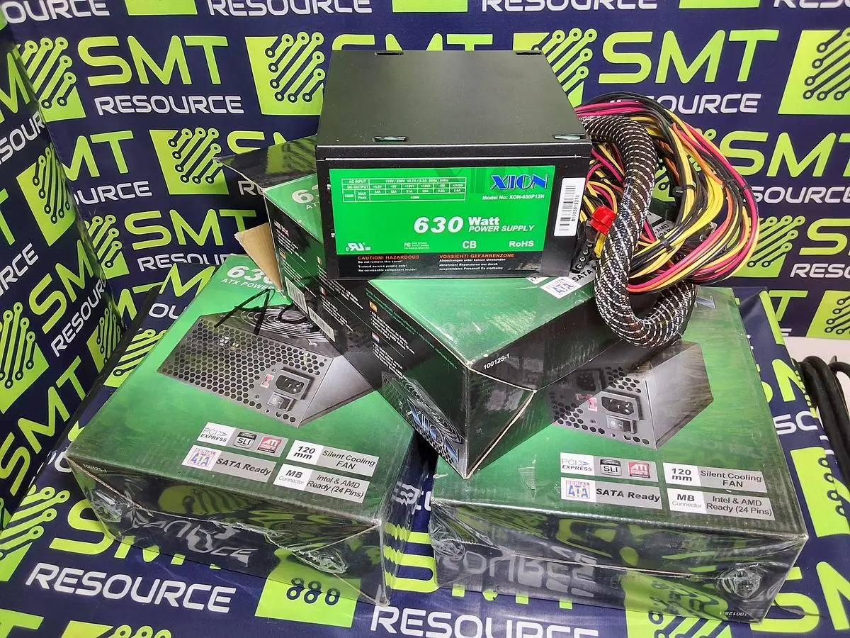 XION MODEL: XON-630P12N POWER SUPPLY 630W - BRAND NEW
