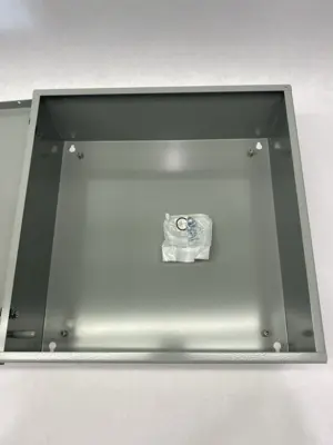 New | in-Stock Saginaw Control & Engineering Wall Mount Enclosure Gray Steel Electrical Boxes Michigan US | Maverick Industrial Sales #1391843