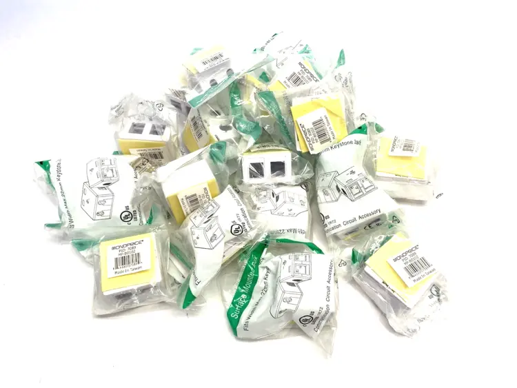 New | in-Stock MONOPRICE 2-PORT KEYSTONE JACK SURFACE MOUNT BOX MP-B0102 Misc Industrial Equipment | Maverick Industrial Sales #1098962