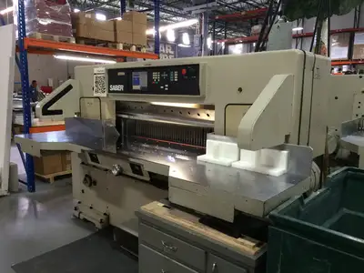 Saber S-130 - 61 Inch Programmable Paper Cutter
