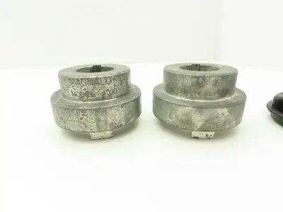 Magnaloy M400 12012 Flexible Drive Coupling 1-3/8" Bore Keyway 470 Insert 1 Set