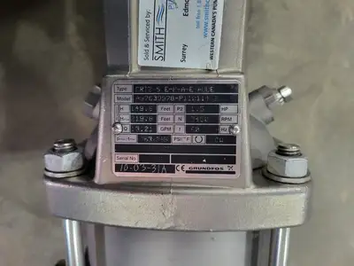 New | in-Stock GRUNDFOS CRT2-5 E-P-A-E-AUUE Parts (Hydraulics and Pneumatics) British Columbia CA | Lenmark #256716