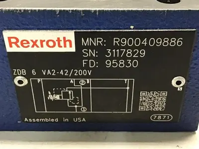USED MANNESMANN REXROTH ZDB 6 VA2-42/200V