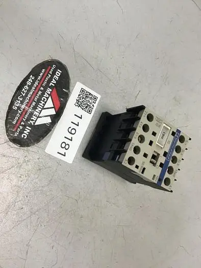 Used TELEMECANIQUE LC1K0910F7 PLC Contactors Michigan US | Ideal Machinery #701880