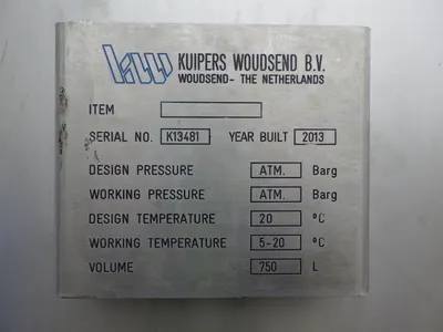 USED KULPERS WOUDSEND 750 litre