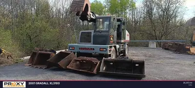 Used 2001 GRADALL XL3100 Wheel Excavators New York US | Proxy Equipment #1424201