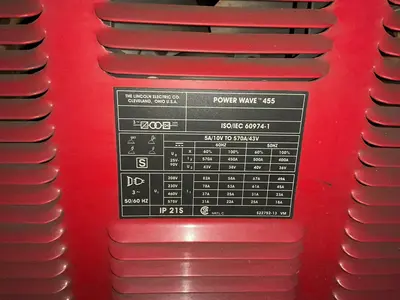 USED LINCOLN ELECTRIC 455M POWER WAVE