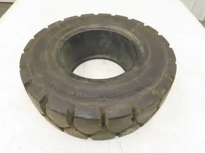 Mitco Duro-Soft SRB 16x6-8 Forklift Tire Resilient Solid Traction Black