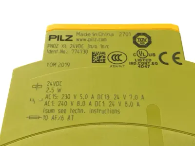 USED PILZ PN0Z X4 24VDC 3N/O 1N/C, 774730